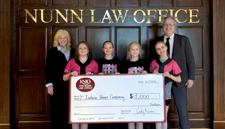 Indiana Dance & Cheer Receives Donation for 2026-27 Season